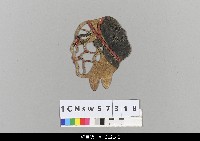 藏品(中國湖北皮影戲偶頭-丑)的圖片